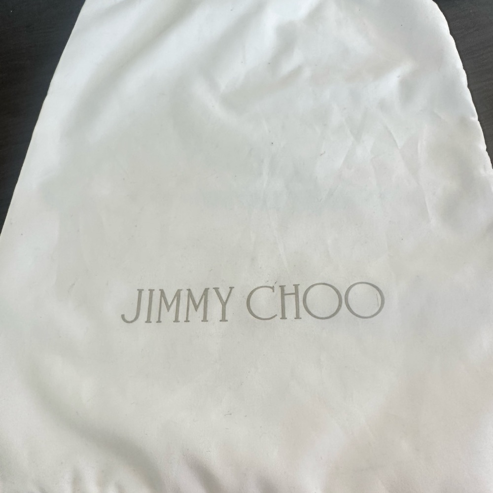 Jimmy Choo Blush Pink Cork Wedges - Picture 7 of 7